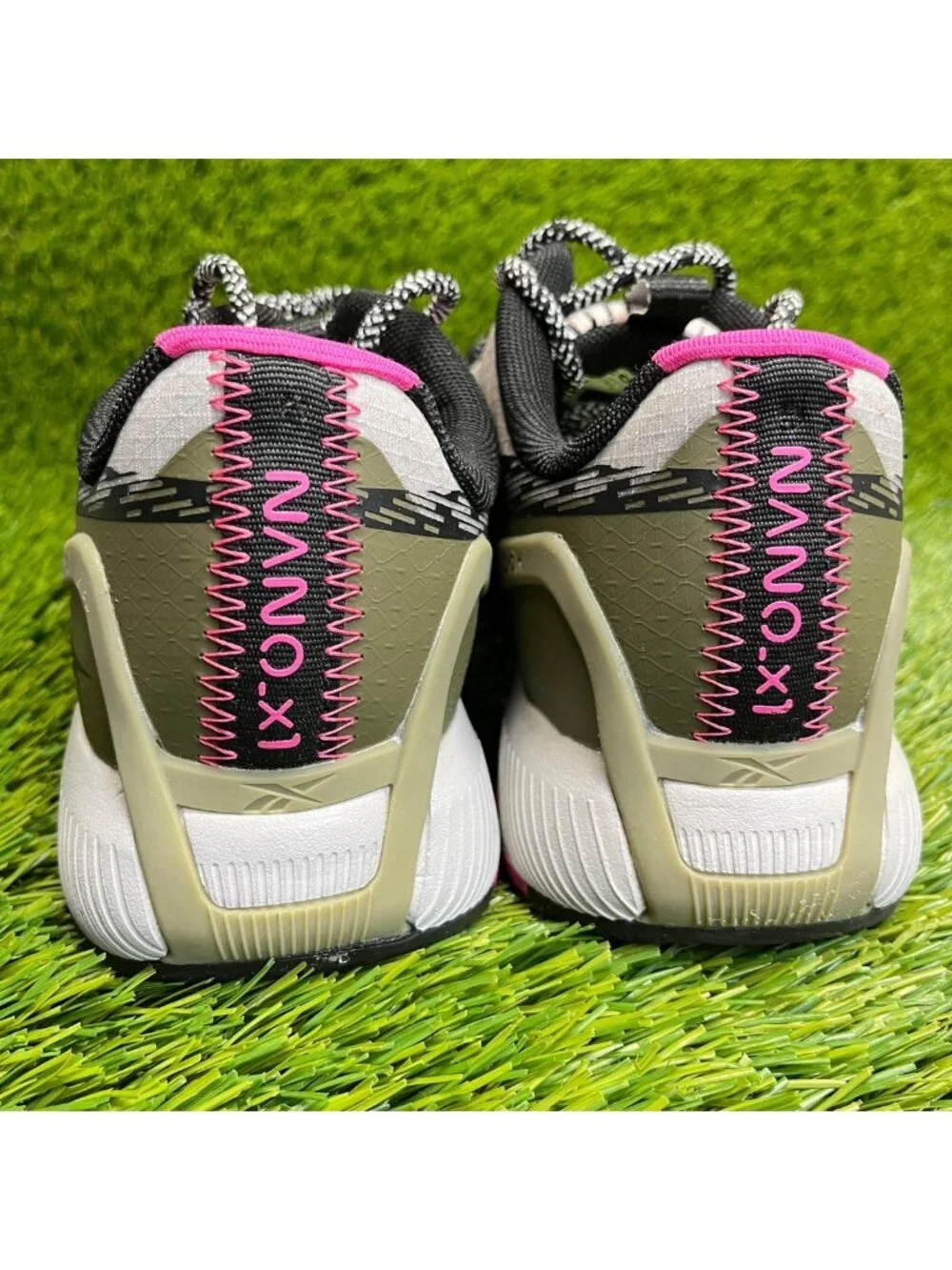 Reebok Nano X1 Adventure Womens Size 7.5D Gray Composite Toe Safety Work Shoes